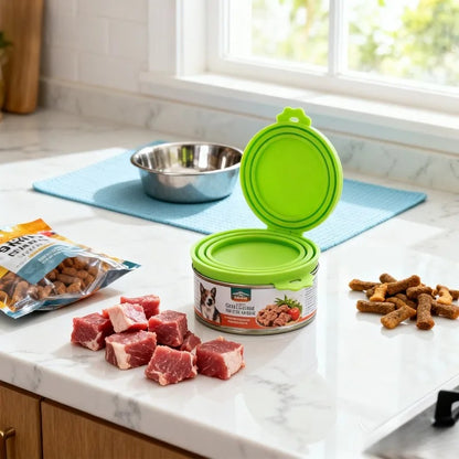EcoPet Seal -  Silicone reusable pet food can lid cover