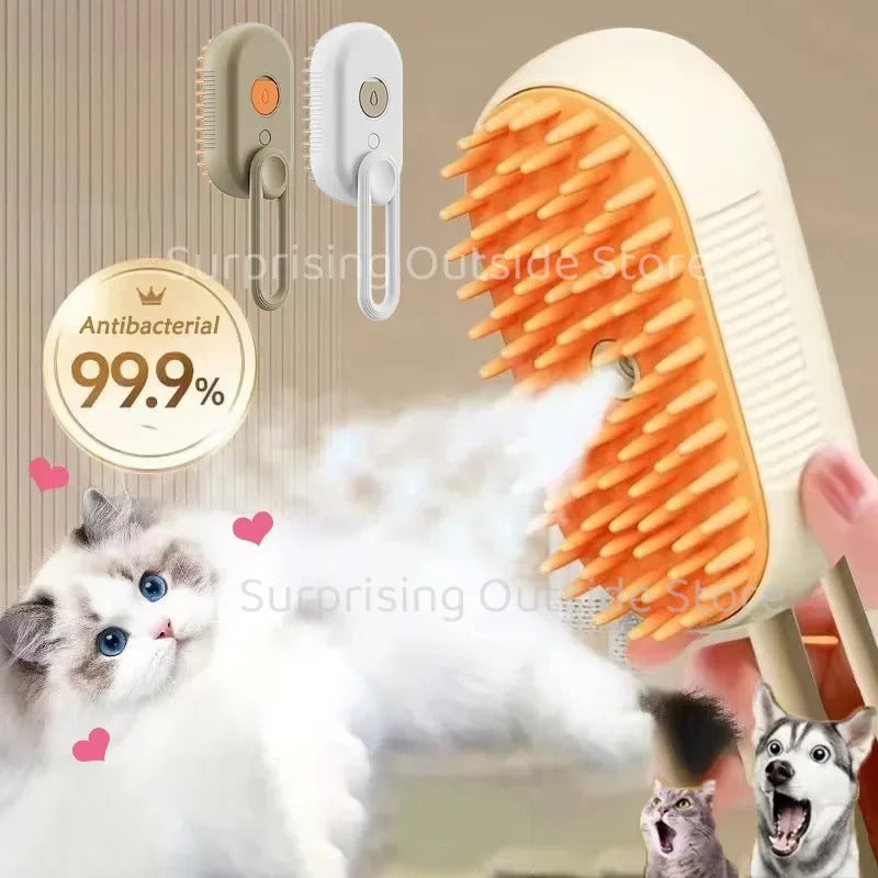 FreshPet - Pet Spray Massage Brush