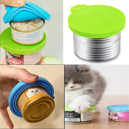 EcoPet Seal -  Silicone reusable pet food can lid cover