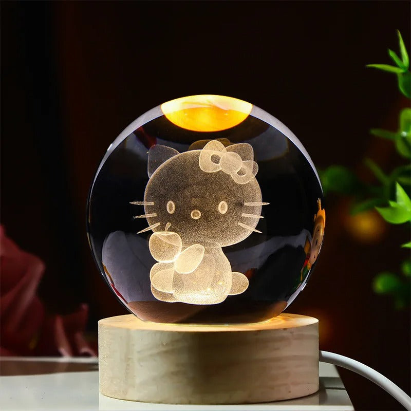 CrystalDream - 3D Character Night Lamp