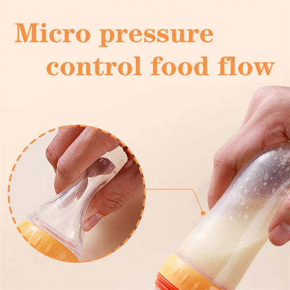 FeedEase - Silicone Bottle & Spoon Feeder