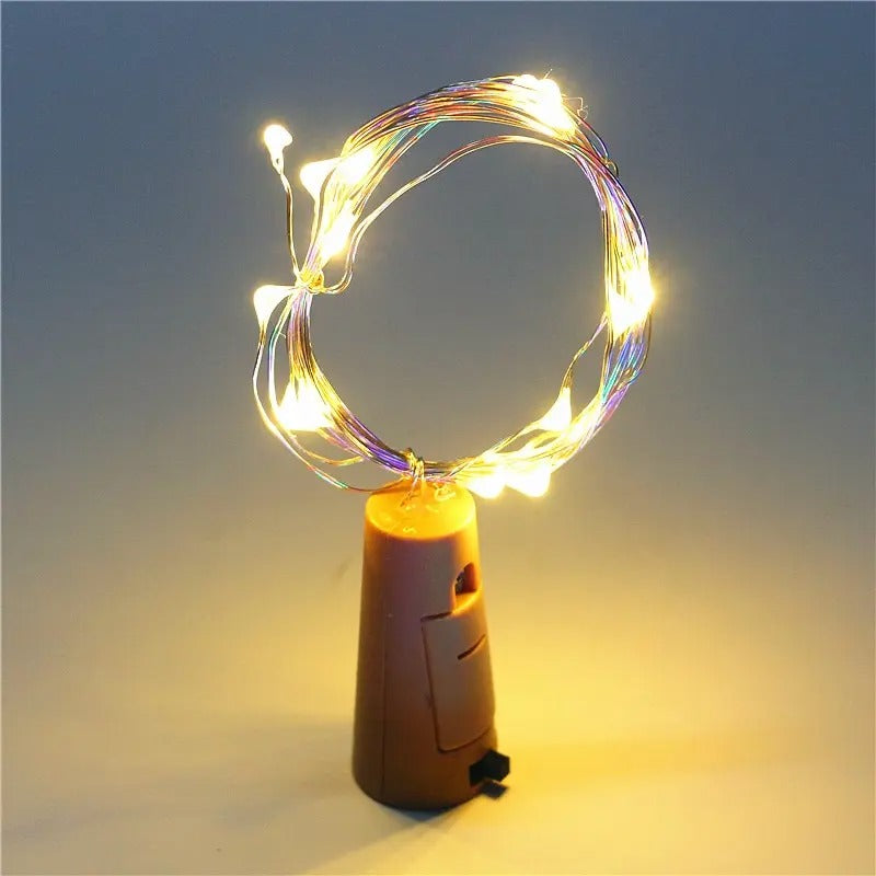 Luminous Elegance - LED Wine Bottle Lights