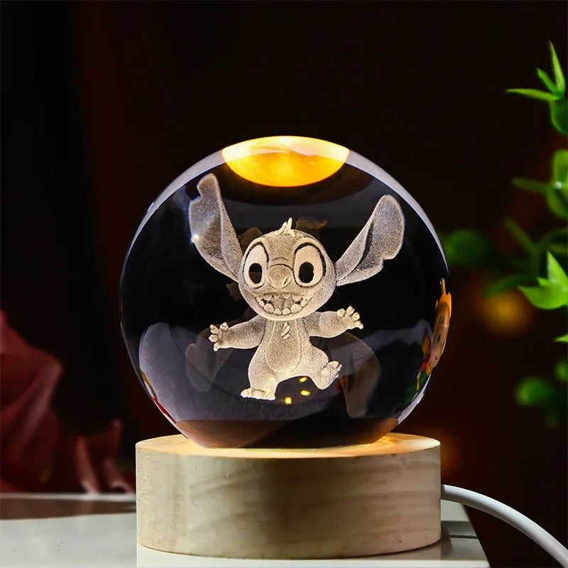 CrystalDream - 3D Character Night Lamp